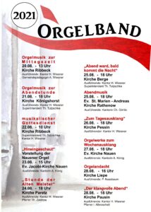 Havelländisches Orgelband @ Dorfkirche Pessin