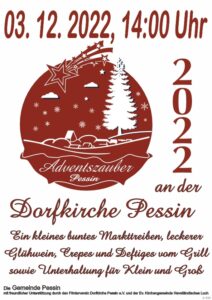 Adventszauber 2022 @ Dorfkirche Pessin